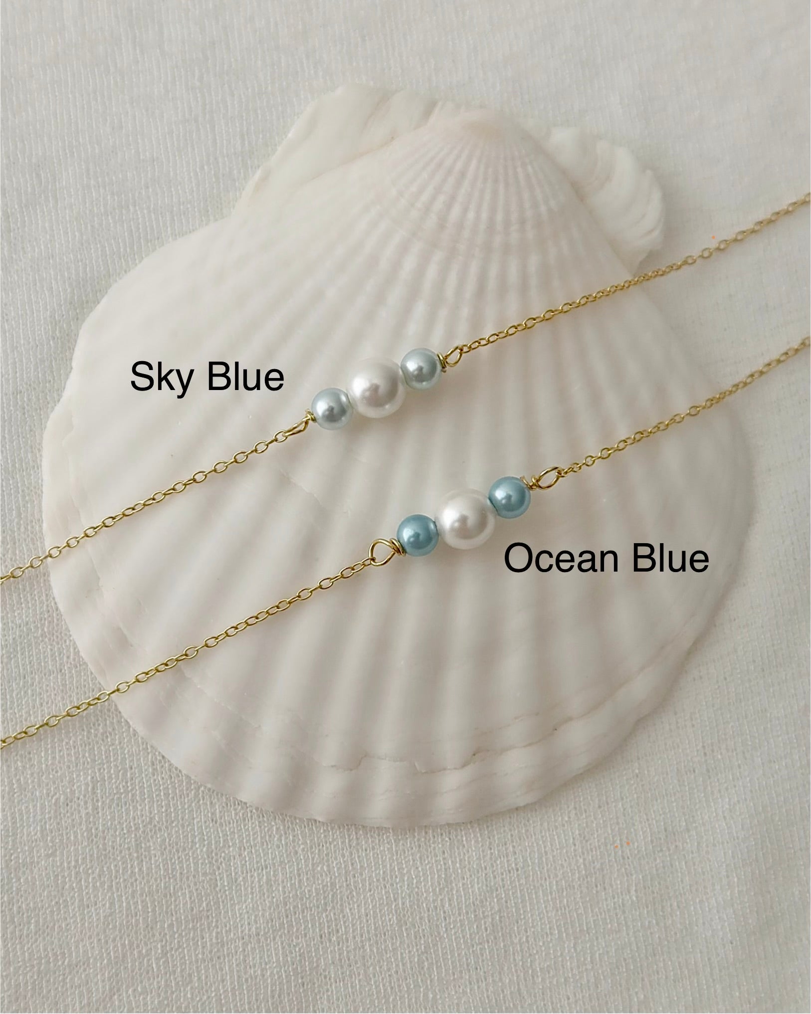 Isla Ocean Blue Bracelet Something Blue