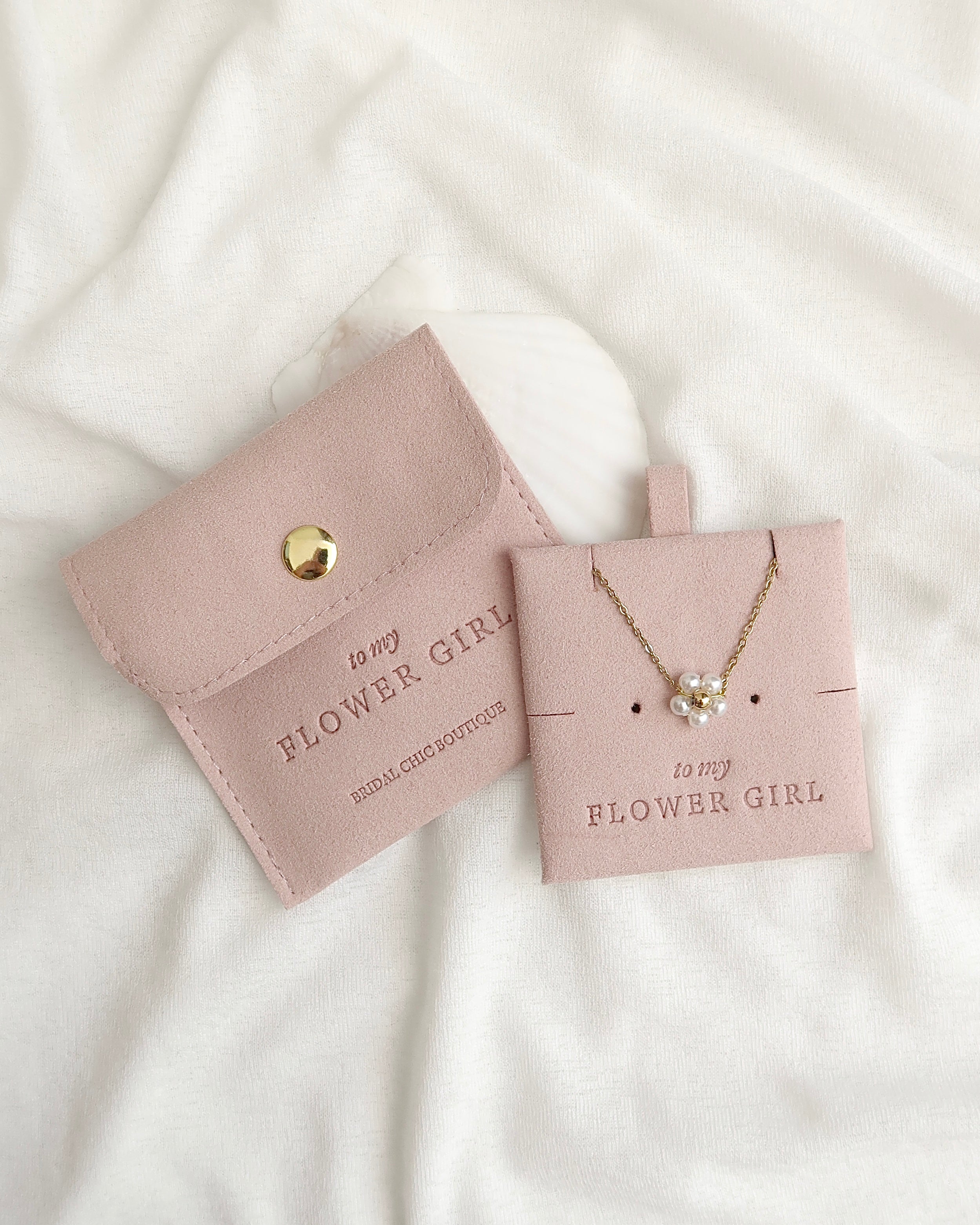 Pearl Flower Necklace 18K