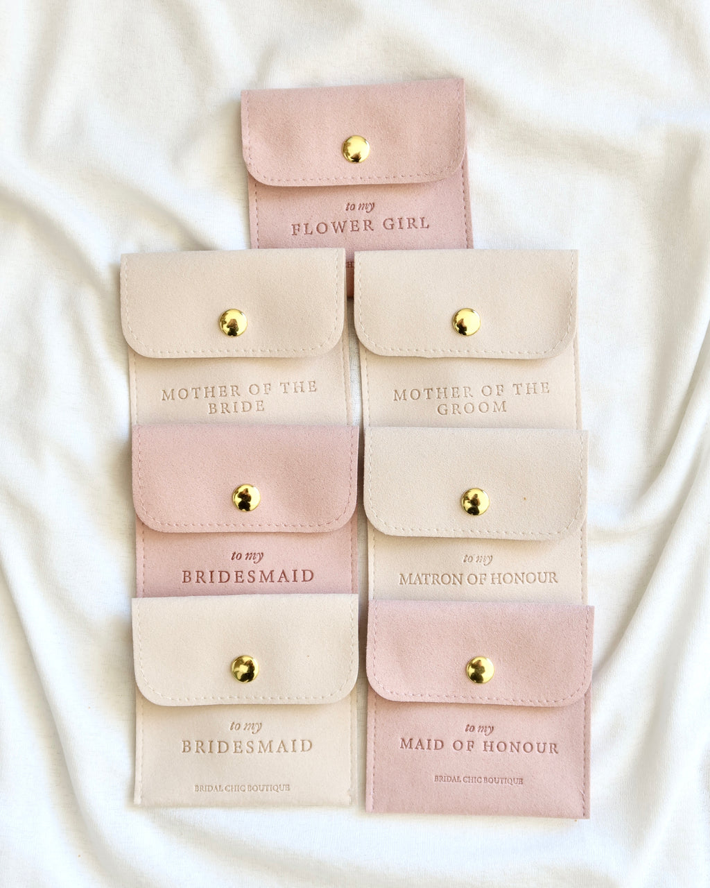 Empty Jewellery Pouch with Insert