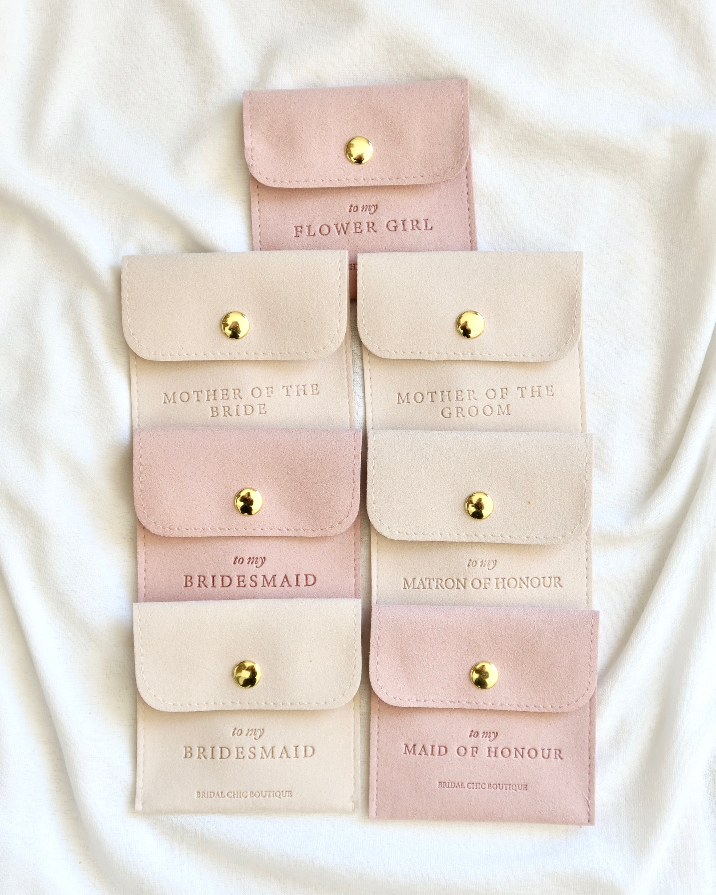 Empty Jewellery Pouch with Insert