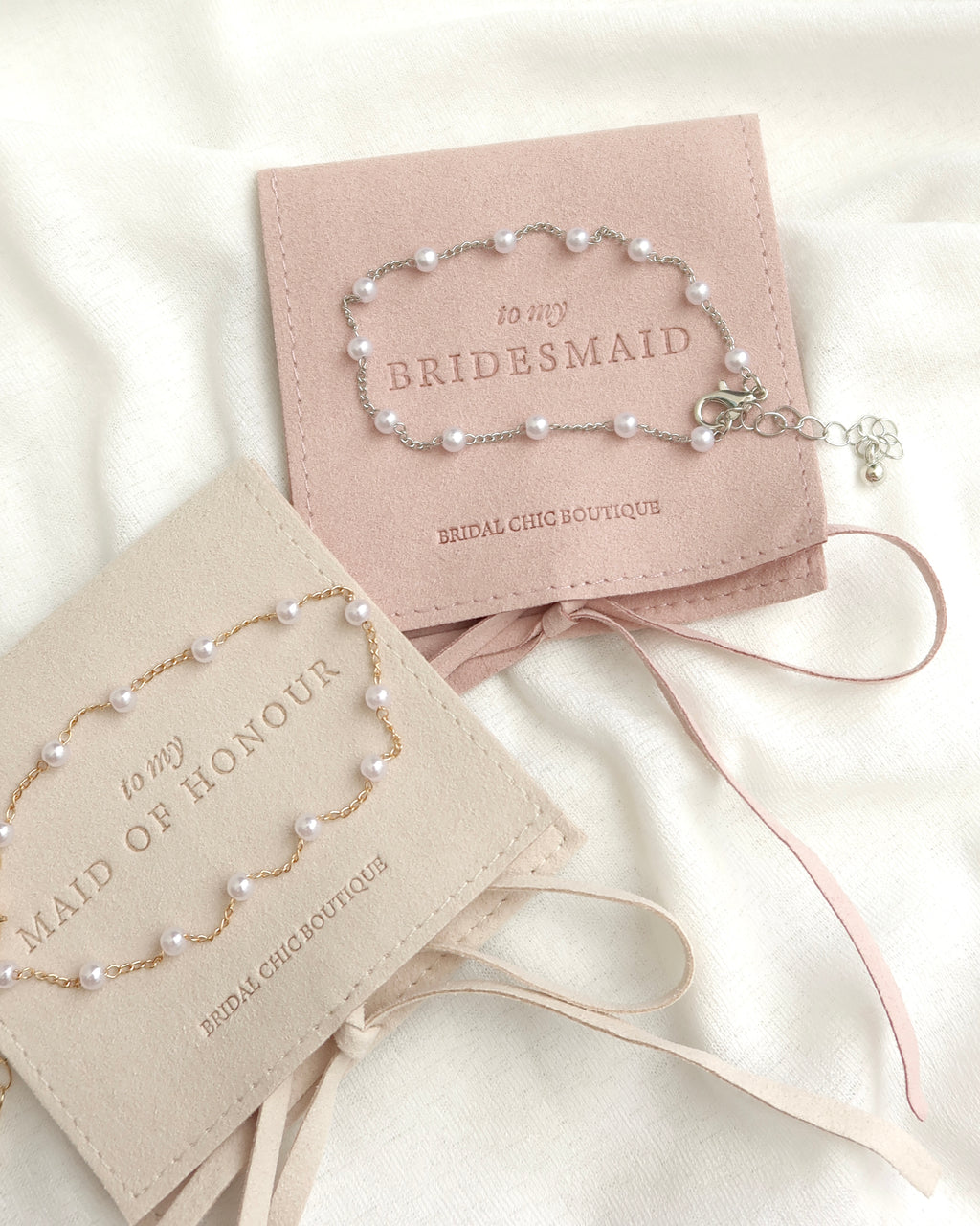Bridesmaid Pearl Bracelet