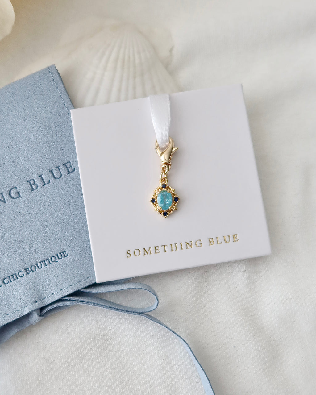 Royal Blue Charm Something Blue