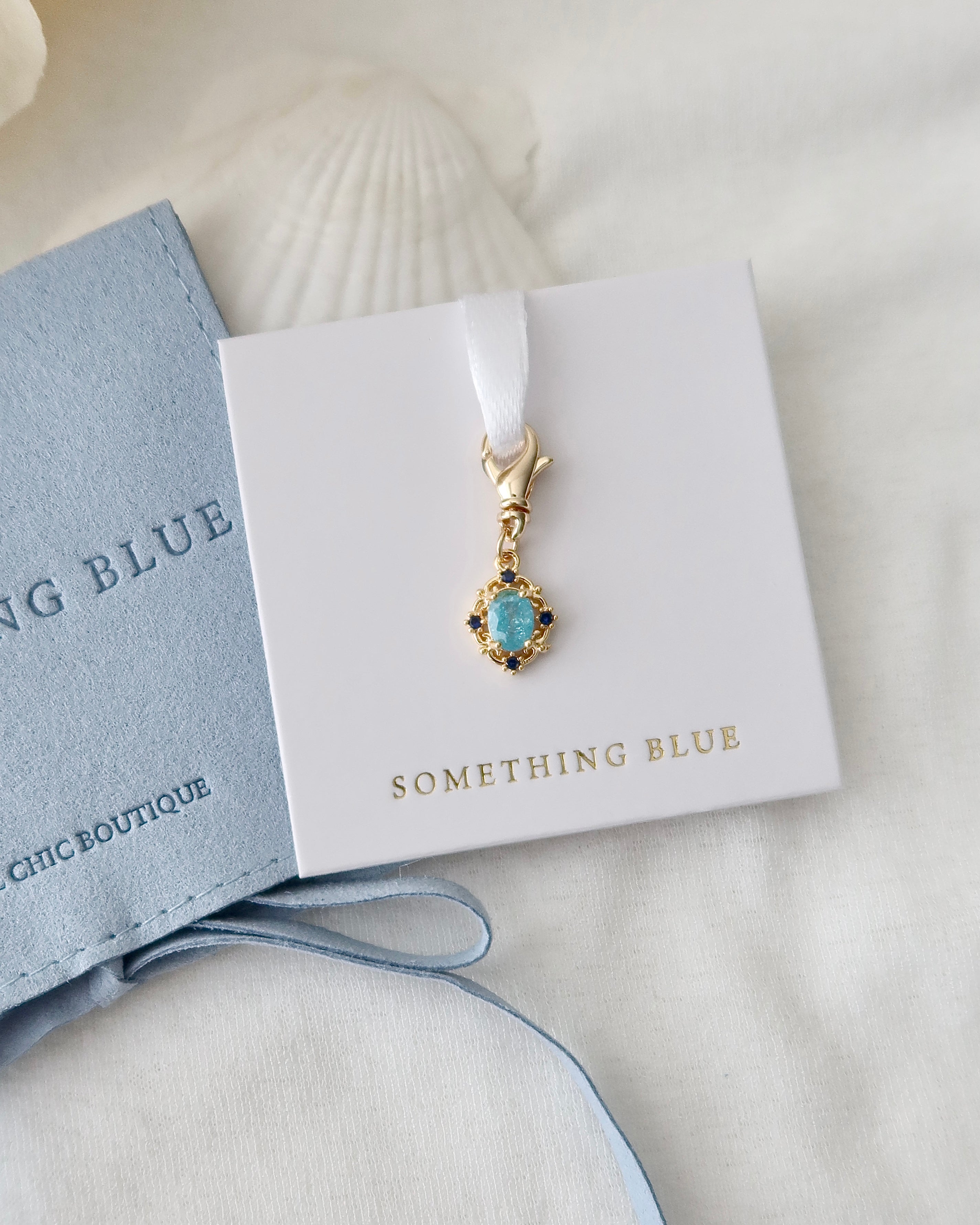 Royal Blue Charm Something Blue