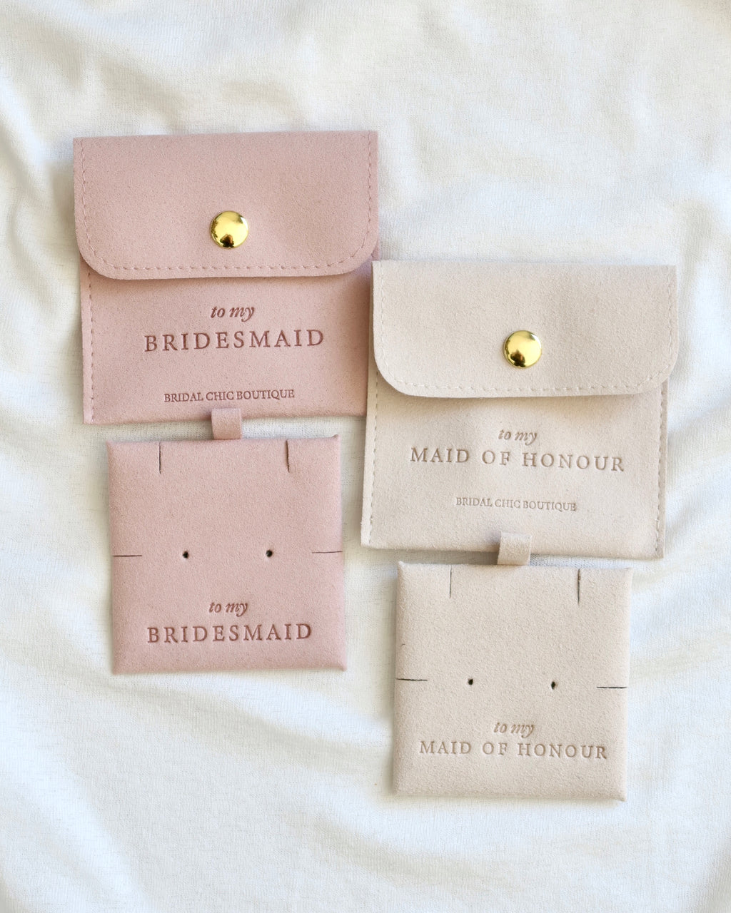 Empty Jewellery Pouch with Insert