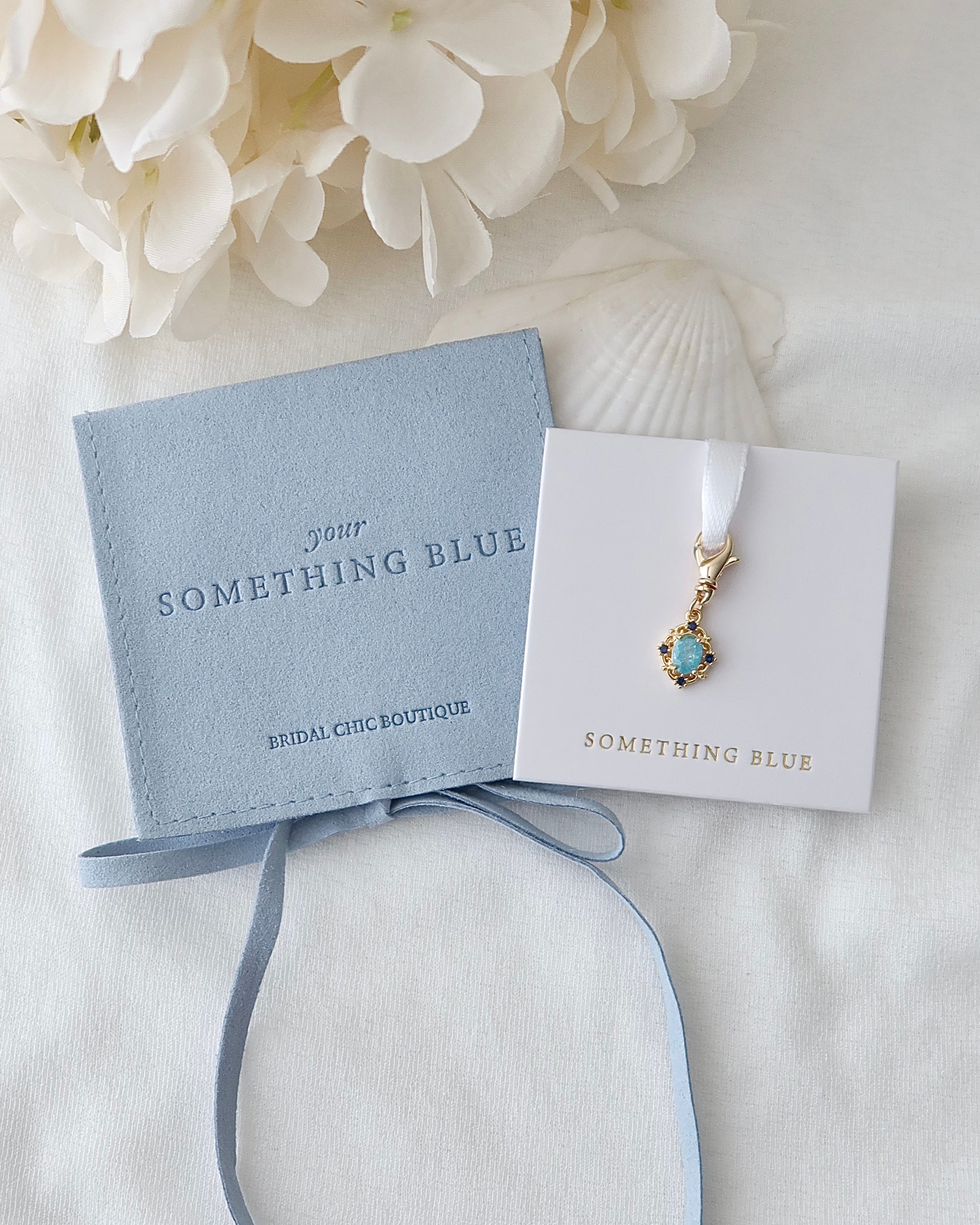 Royal Blue Charm Something Blue