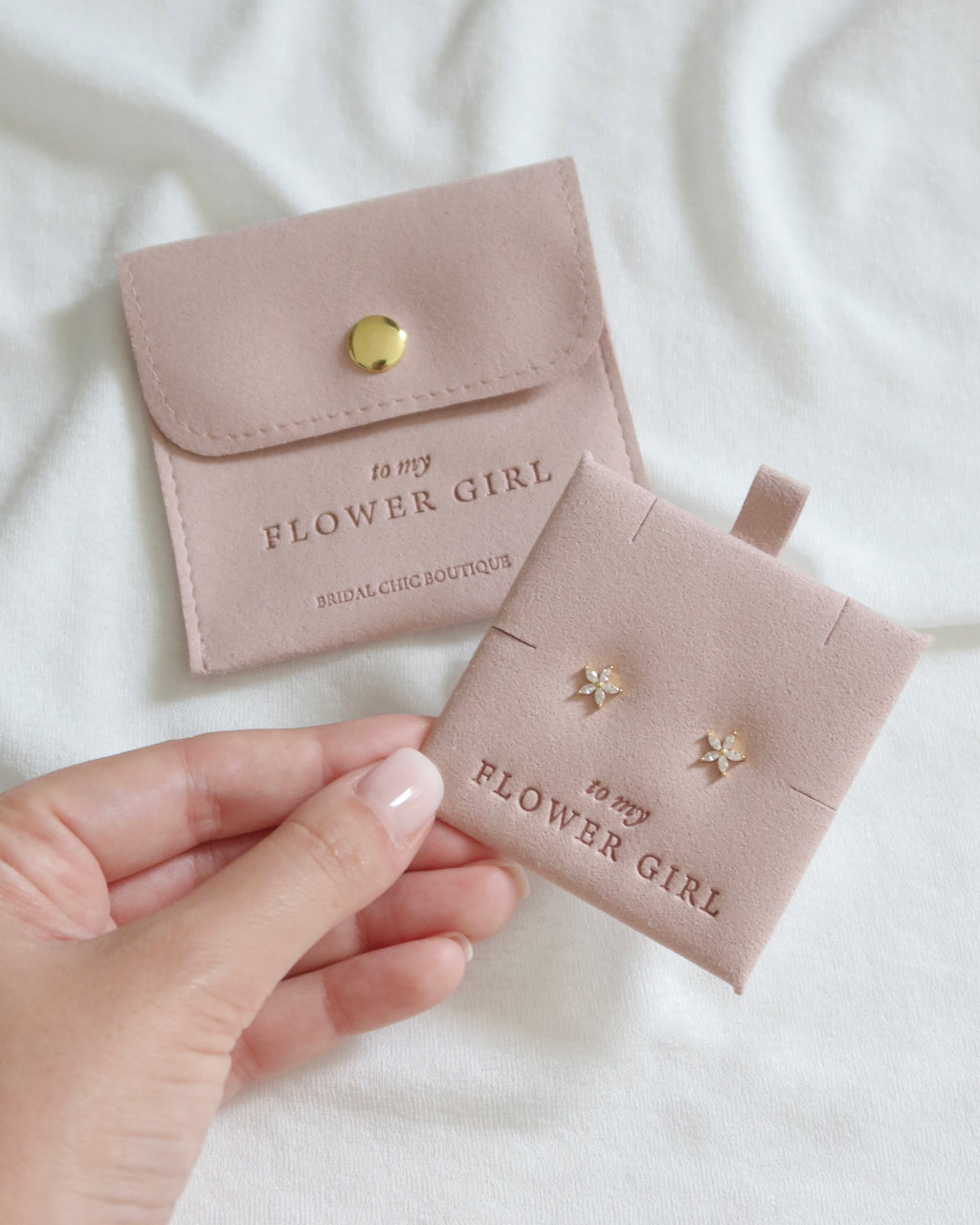 Flower Earrings 925 Silver