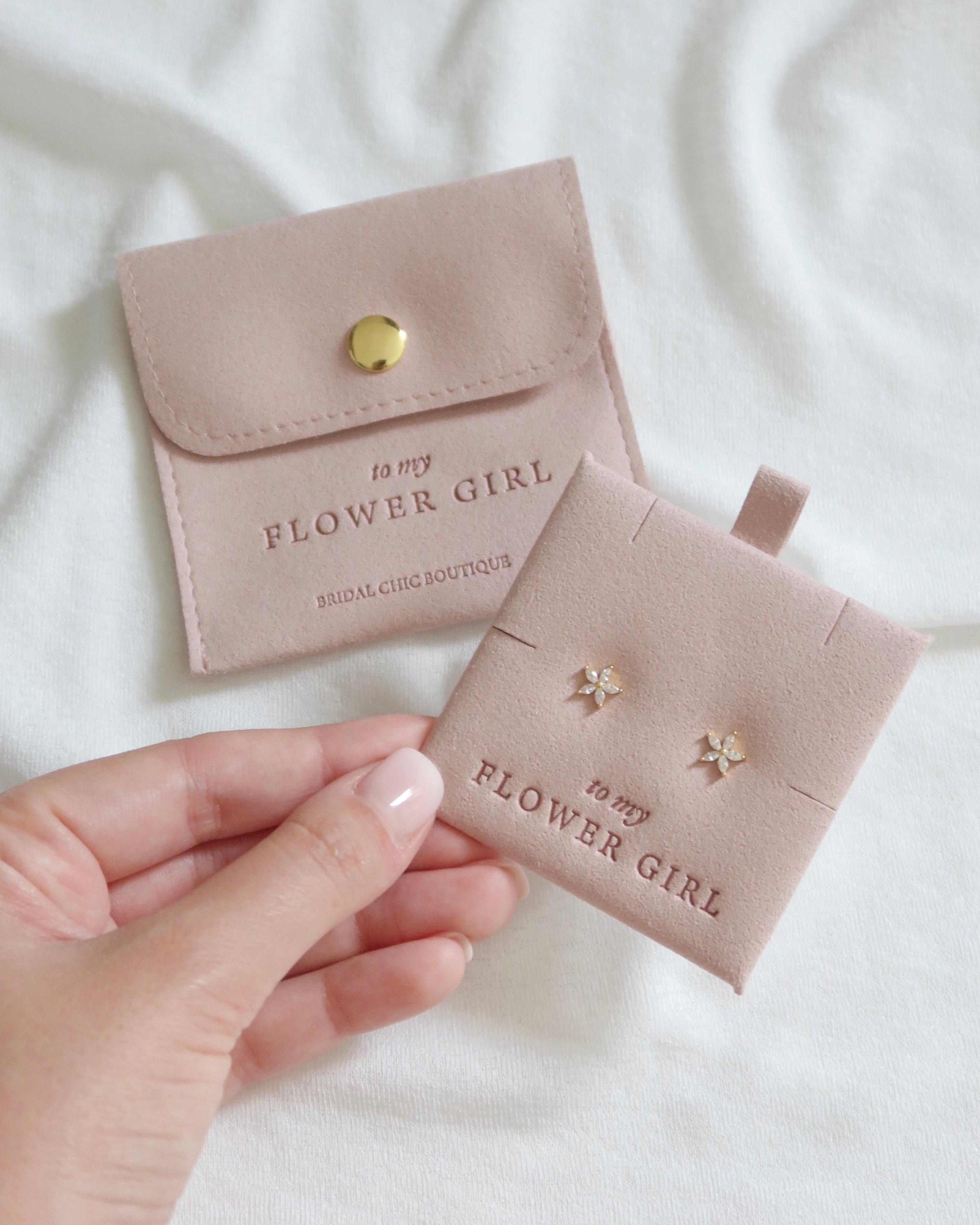 Flower Earrings 925 Silver