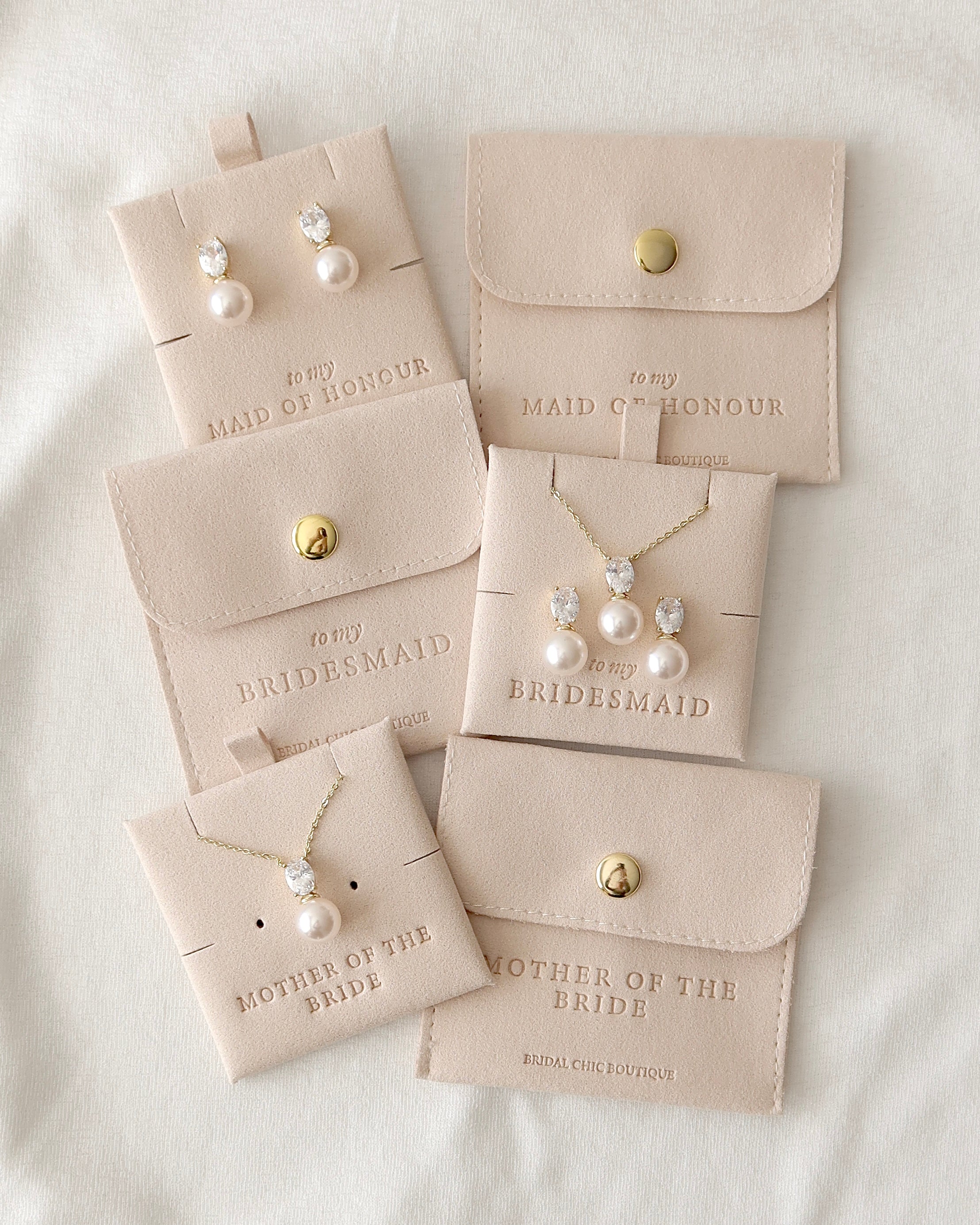 Oval Jewellery Set