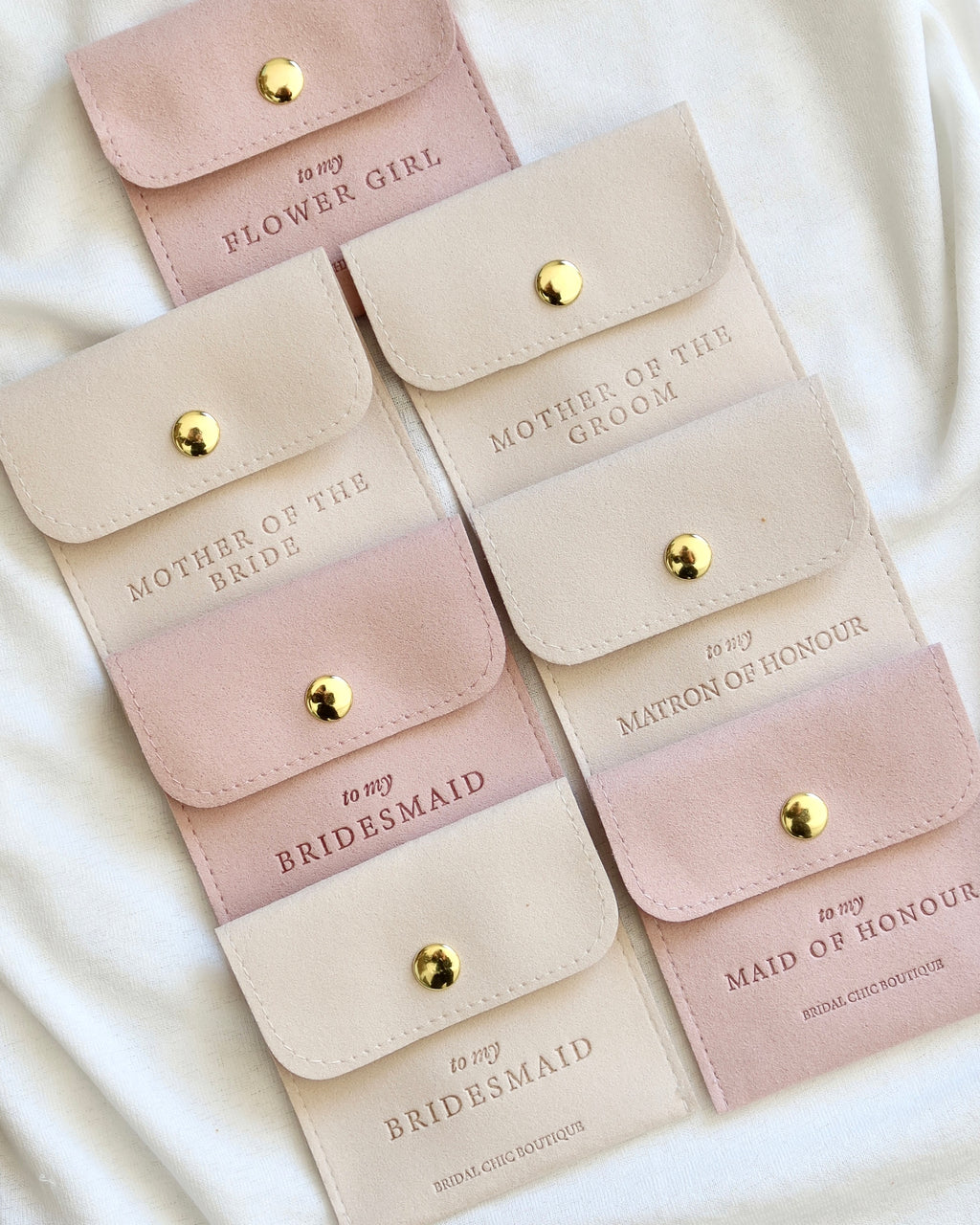 Empty Jewellery Pouch with Insert