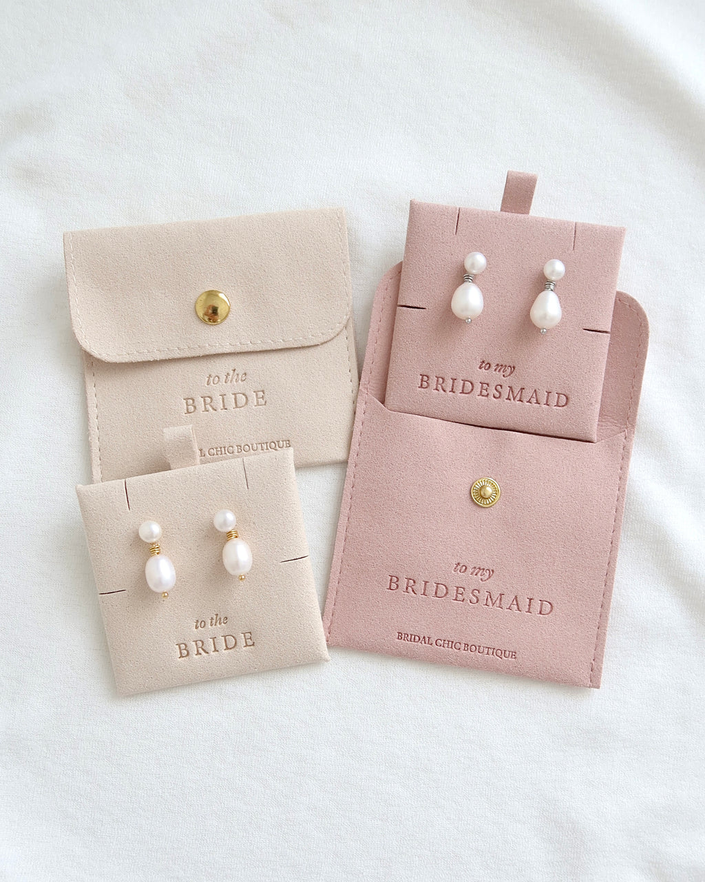 Double Grace Earrings & Necklace Set