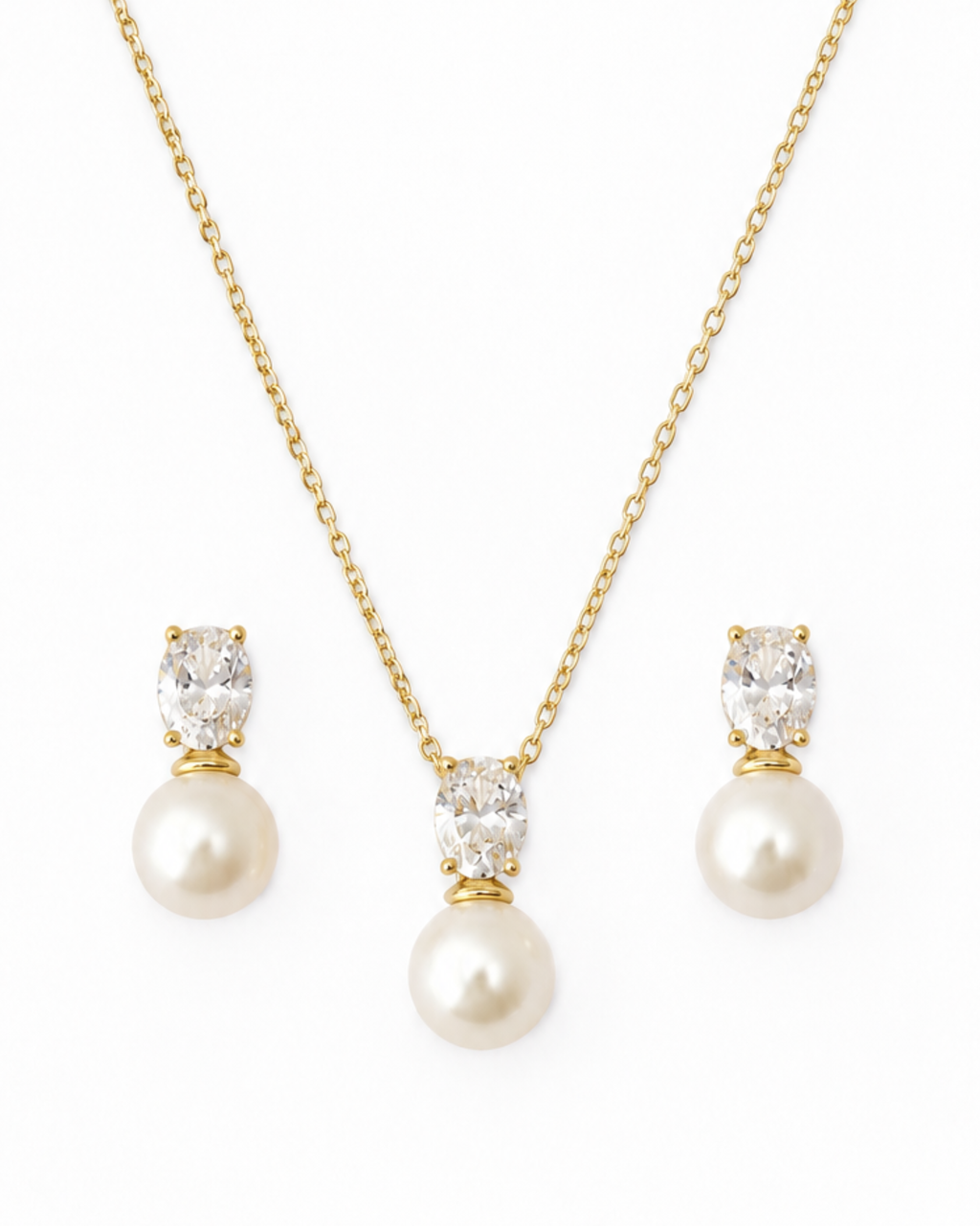 Margot Earrings and Necklace